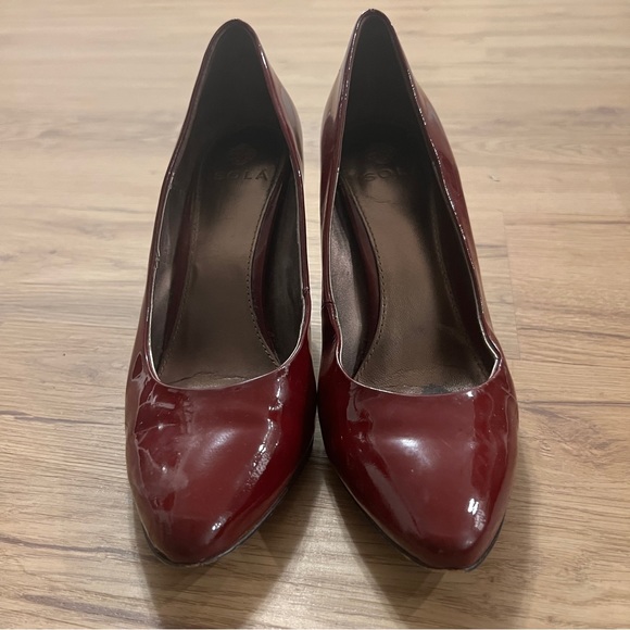 Isola Red Stiletto Pumps size 6 1/2 - Picture 8 of 8